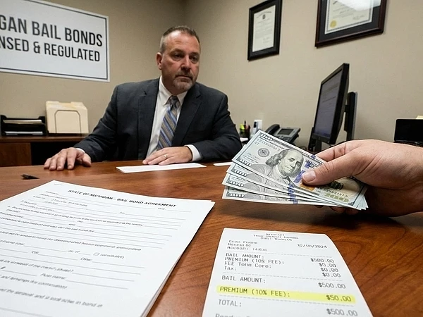 How Much Do You Pay on a $500 Bail Bond in Michigan?