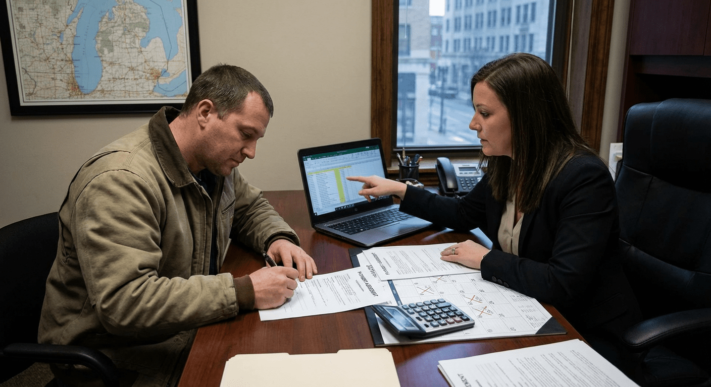 Bail bond payment plan process in Michigan